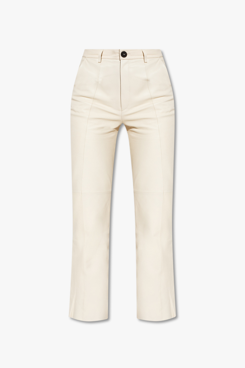 SchaferandweinerShops Zimbabwe - Cream Leather trousers